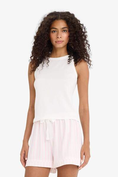 DeFacto Pantaloni scurți cu dungi cu potrivire normală F6991AX25AU