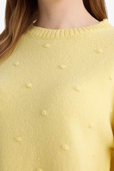 DeFacto Relax Fit Crew Neck Knitwear Sweater G4197Ax25Wn