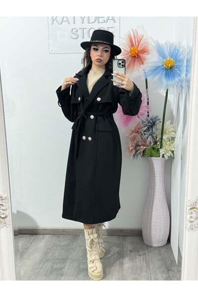 KATYDEA STORE ELEGANCE Black Coat