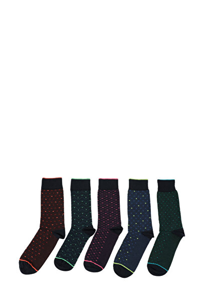 Polaris BRUGE 5LI SKT-M 5PR Çok Renkli Erkek Soket Çorap