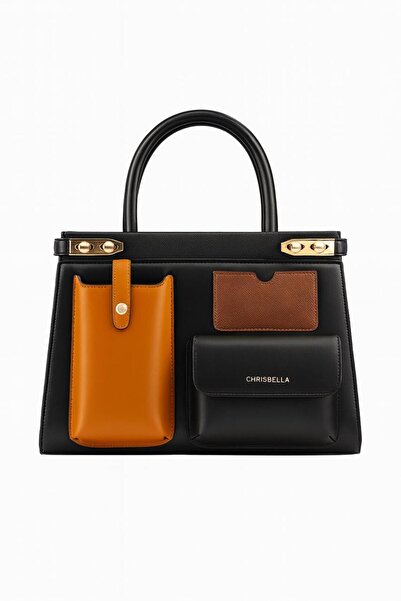 Generic CHRISBELLA Women’s Stylish Handbag with Wallet – Elegant Daily Fashion Tote Bag-33cm*23cm