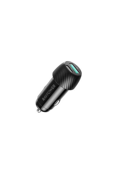 RavPower Car Charger with iPhone Cable