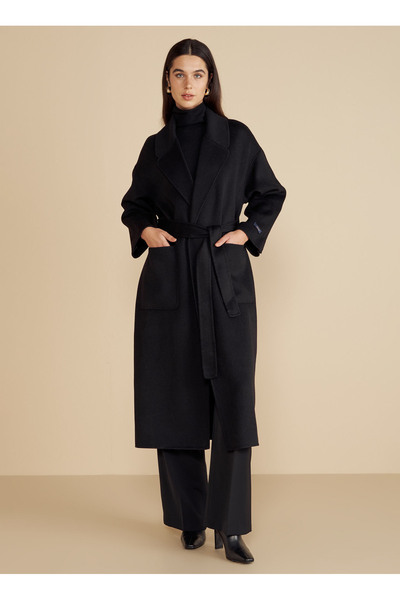 BROOKS BROTHERS Palto, XL, Siyah