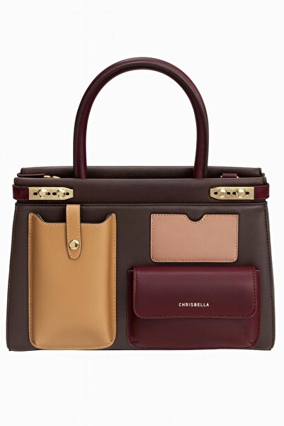 Generic CHRISBELLA Women’s Stylish Handbag with Wallet – Elegant Daily Fashion Tote Bag-33cm*23cm