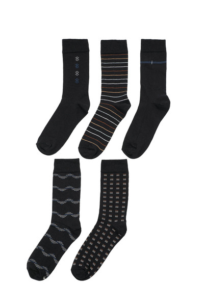 Polaris SAMOA 5LI SKT-M 5PR Çok Renkli Erkek Soket Çorap