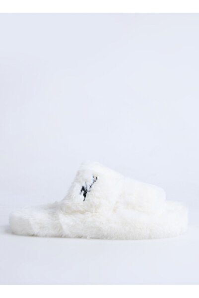Karl Lagerfeld Beyaz Kadın Terlik KL80674WF1