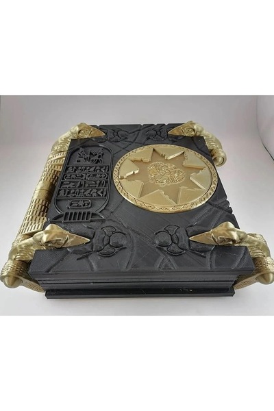 FOLİNZA Amon Ra'nın Ölüler Kitabı Eski Antik Mısır (SERT PLASTİKTİR - 24x27CM)