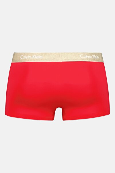 Calvin Klein Men Brand Logo Pull On Boxer Brief, Red