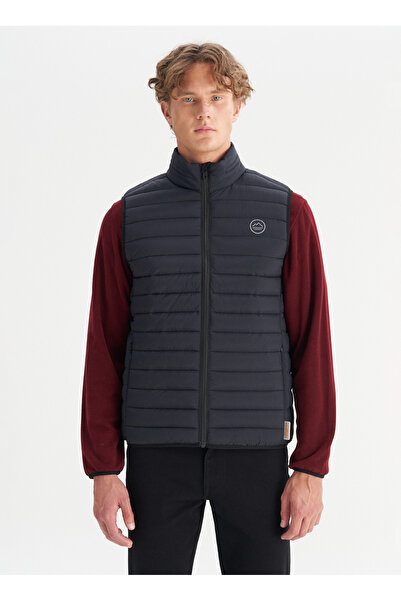 WRANGLER Siyah Erkek Yelek W2520511001 Siyah Yelek