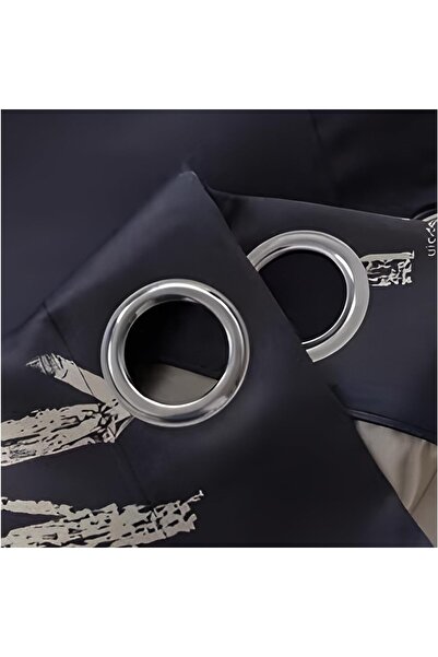 Bukela Thermal Insulated Blackout Curtains 90% Light Blocking Noise Reducing 132x243cm