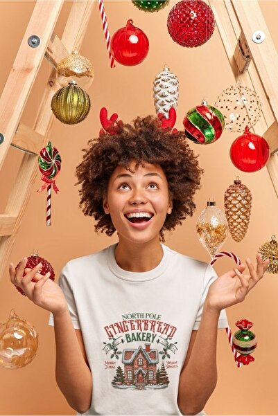 EYMORA TRICOU ALB GİNGERBREAD WONDERLAND