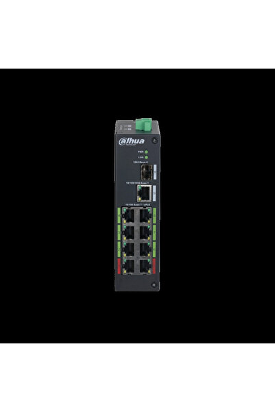 DAHUA Lr2110-8et-120, 10port, Megabit, 8 Port Megabit Poe, 120w, 1 Port Gigab...