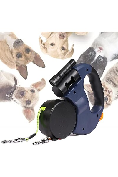 Arabest Retractable Dog Leash, Dog Leashes With LED Light And Garbage Bag Box, 360°Non-Tangled Durable