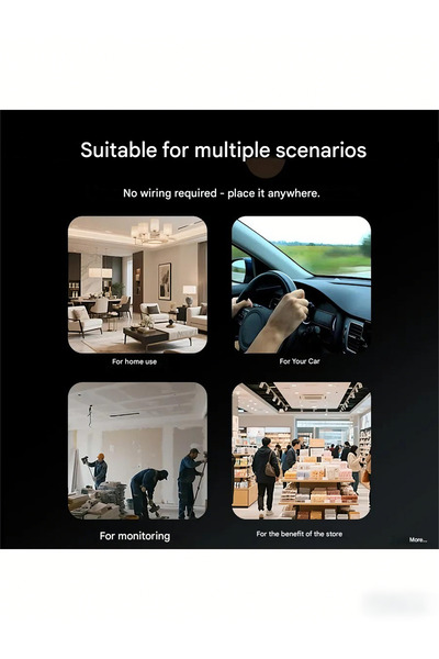 Electronic SPY XD-2 HD Camera, Nanny Camera, 1080P Ultra HD, Latest Version (2025)