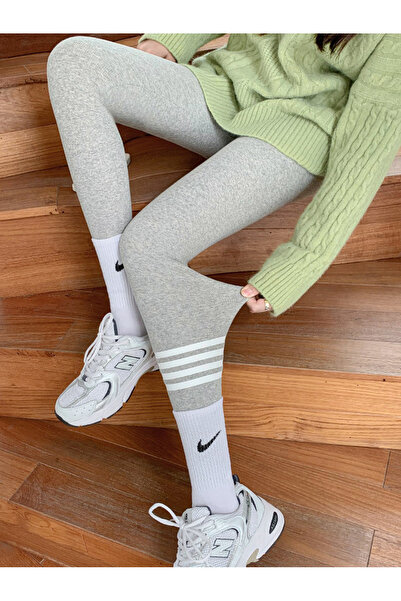 FridayIn Casual Solid color Embroidery Leggings