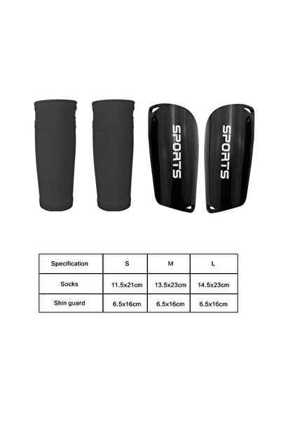 Bukela Soccer Shin Guards for Kids Youth Leg Compression Sleeve EVA Cushion Protection