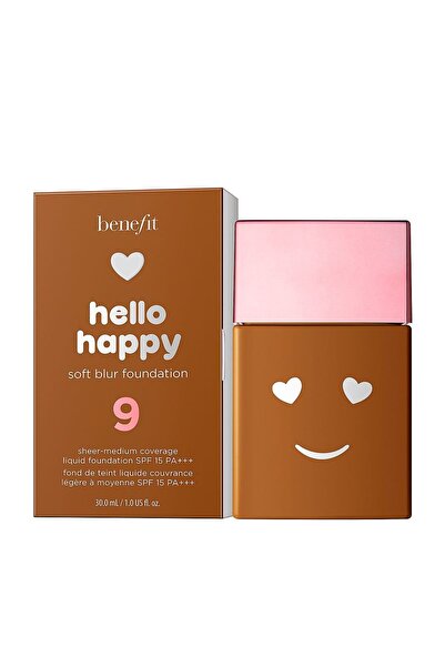 OEM Benefit, Hello Happy Soft Blur, Ματ Φινίρισμα, Υγρό Foundation, 09, Βαθύ ...