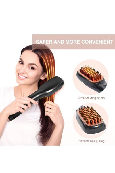 Joy 1200W Ceramic Dryer And Styler 2 In 1 Black/Beige