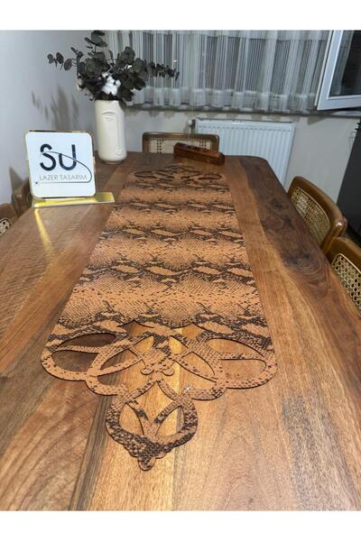 EHA LAZER Світло-коричневий спеціальний візерунок зі штучної шкіри