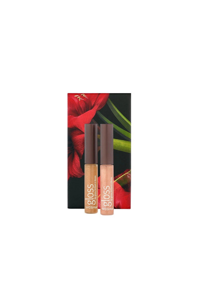 OEM 2020 Gift Set Aveda: Feed My Lips, , Shining, Lip Gloss, Gold Shimmer, 2.5 ml + Feed My Lips,