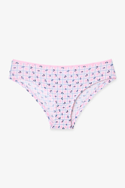 Penti Daisy Flower Patterned Regular Waist 3-Piece Hipster Panties