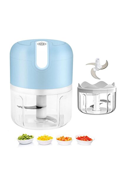 Bukela Electric Garlic Chopper Cordless Mini Chopper USB Rechargeable 304 Stainless