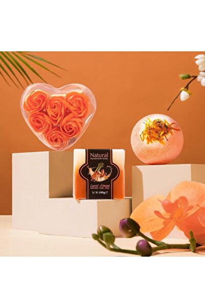 RENMTURE مجموعة شموع وقنابل استحمام، صندوق هدايا سبا للاسترخاء في عيد الميلاد (لون أحمر عيد الميلاد)