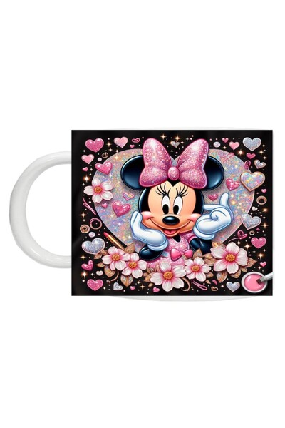 CRD PRINT Personalized mug 'Minnie 6', 330 ml, white (CRD PRINT)