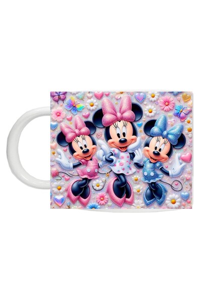 CRD PRINT Personalized Mug "Minnie 2", 330ml, white