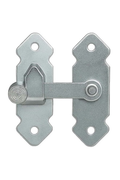 diğerr1 Ferforje Fransız Kilidi Bahçe Kapısı Mandalı Eskitme Saten Kapı - Sandık - Kapak Mandalı Tırka