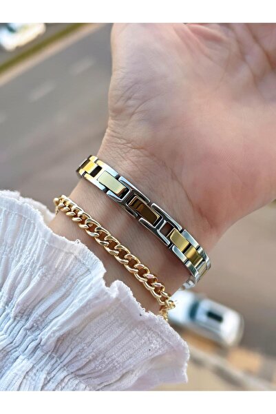 Ferrucci Small Vintage Case Steel Band 2 Years Warranty 3 Atm Women Wristwatch+Bracelet Fy.03644.3