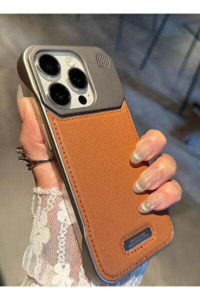 Generic For iPhone 17 Pro Compatible Leather Aromatherapy Magsafe Supported Case