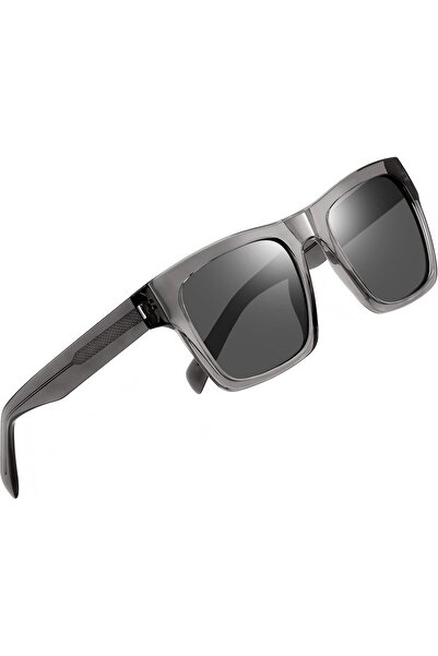 Joopin Acetate Square Sunglasses - Polarized UV400 Oversized Retro