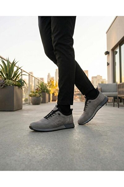 DETECTOR Γνήσιο δέρμα Ορθοπεδικά Ανδρικά Παπούτσια Casual HURBAN