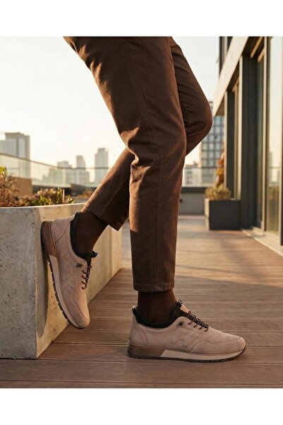 DETECTOR Γνήσιο δέρμα Ορθοπεδικά Ανδρικά Παπούτσια Casual HURBAN