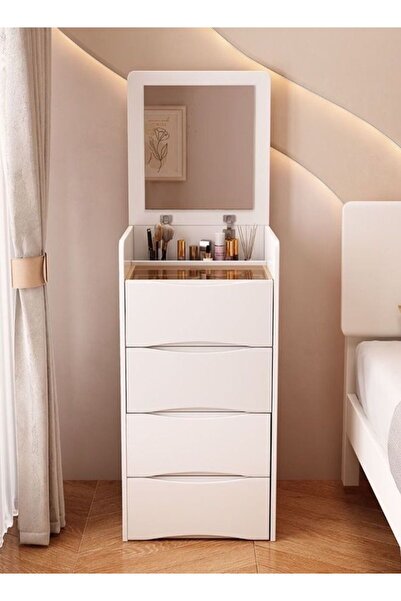 Raffine Modern 3-in-1 Dresser Table with Mirror and Vanity Lights