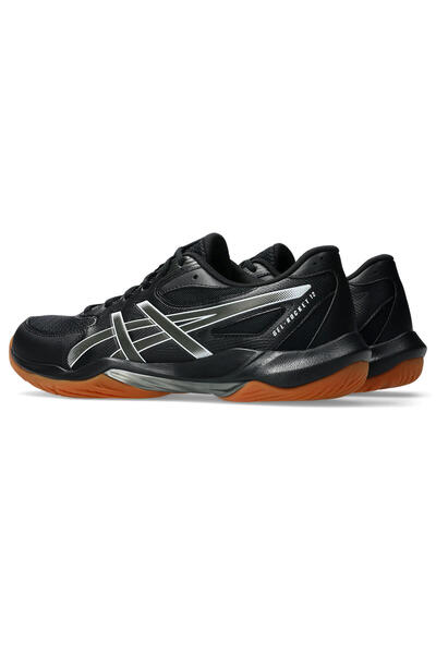 Asics حذاء جل-روكيت 12 للرجال باللون الأسود للكرة الطائرة 1071a116-001