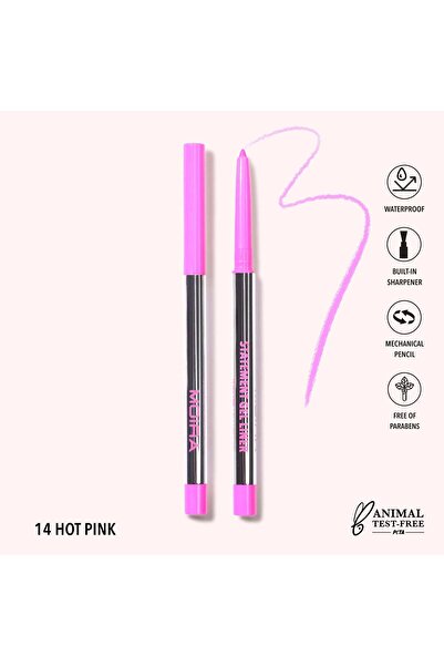 MOİRA قلم تحديد جل (014، وردي فاقع)