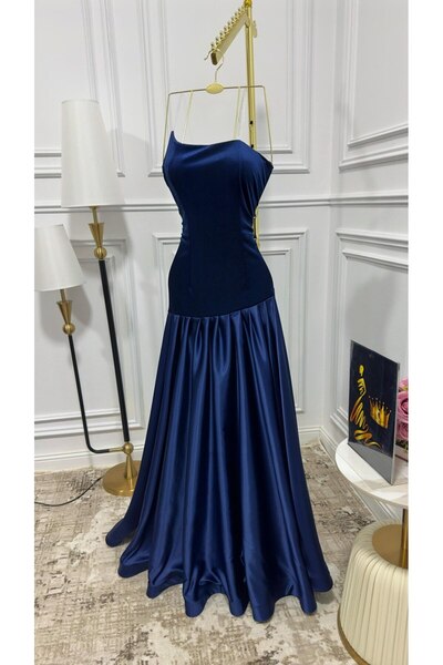 leen fashion فستان نسائي مخمل