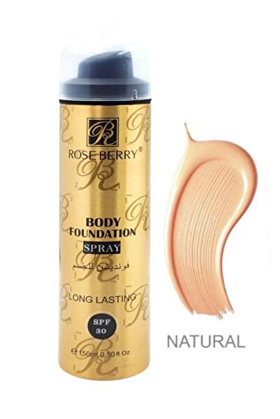 roseberry Leg Concealer Spray Natural Color