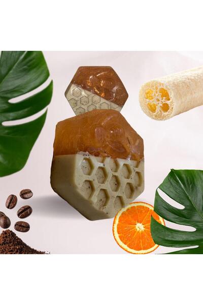 EDESSA NATURALS Săpun Stimulent Nutritiv cu Lufa