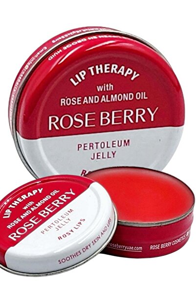ROSE BERRYY مرطب شفاه روز بيري ليب ثيرابي مع الورد واللوز - قطعتين
