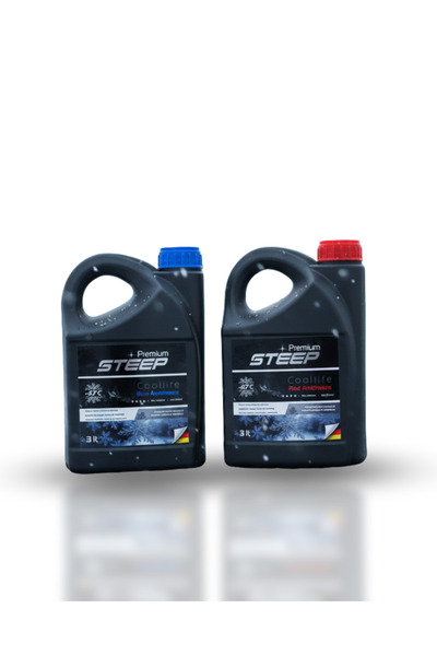 STEEP Coollife Antifriz Mavi -37 Derece Kırmızı -42 Derece