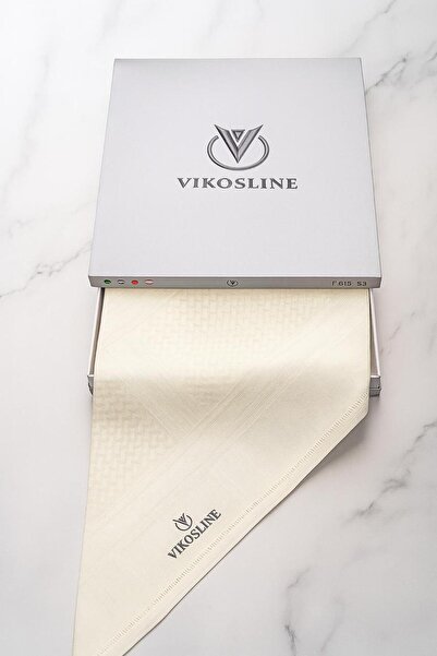 VIKOSLINE Sugar-colored shemagh in Koslin