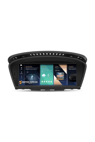 BSE Sistem de navigație compatibil cu BMW E60/E61 și E90/E91, Android, Octa-Core, 6GB RAM, 128GB