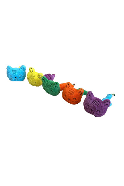 Mestore Plush Spring Happy Cat Dog Toy with Sound 26 cm Assorted Colors - 293...