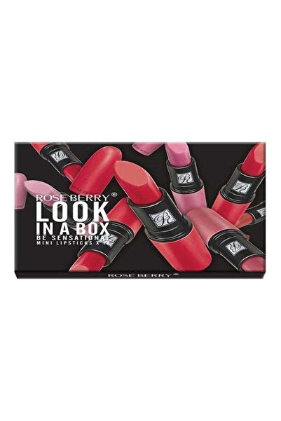 ROSE BERRYY Rose Berry 18-piece Mini Lipstick Set 'Look In A Box Be Sensational' - Multi-color