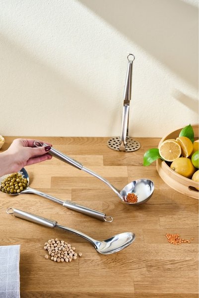 Karaca Forge 5 Piece Steel Serving Set