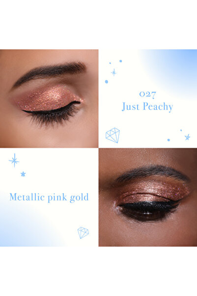 MOİRA Diamond Daze Liquid Shadow (027, Just Peachy)