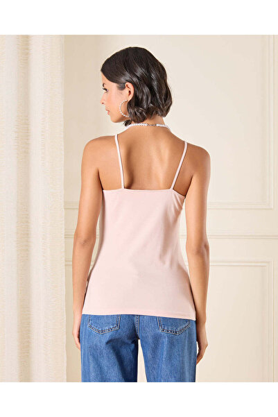REDTAG Women Pink Solid Cami Vest